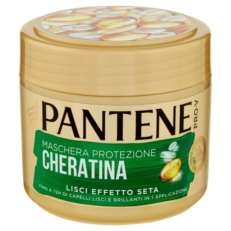 Pantene Pro-V X Moschino Maschera Protezione Cheratina Lisci Effetto Seta 300 ml